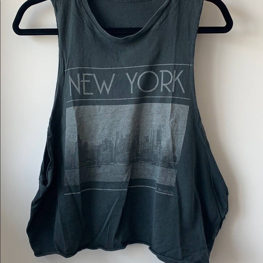 brandy melville new york graphic tee
